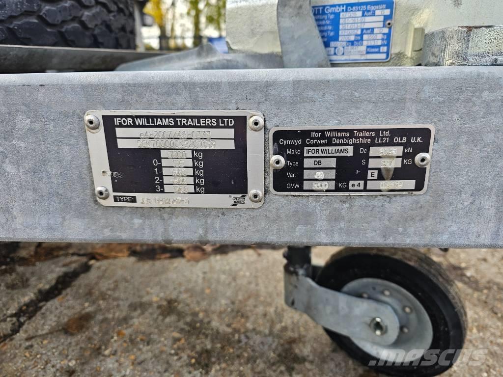 Ifor Williams GH 146 Avto prikolice