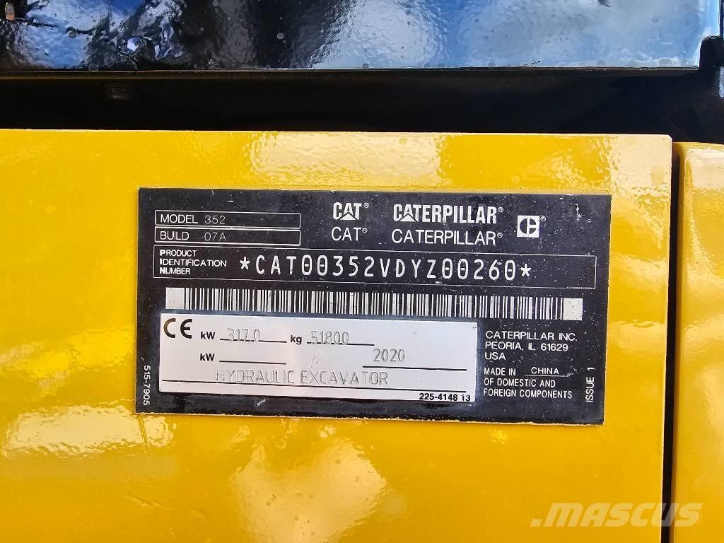 CAT 352 Bagri goseničarji