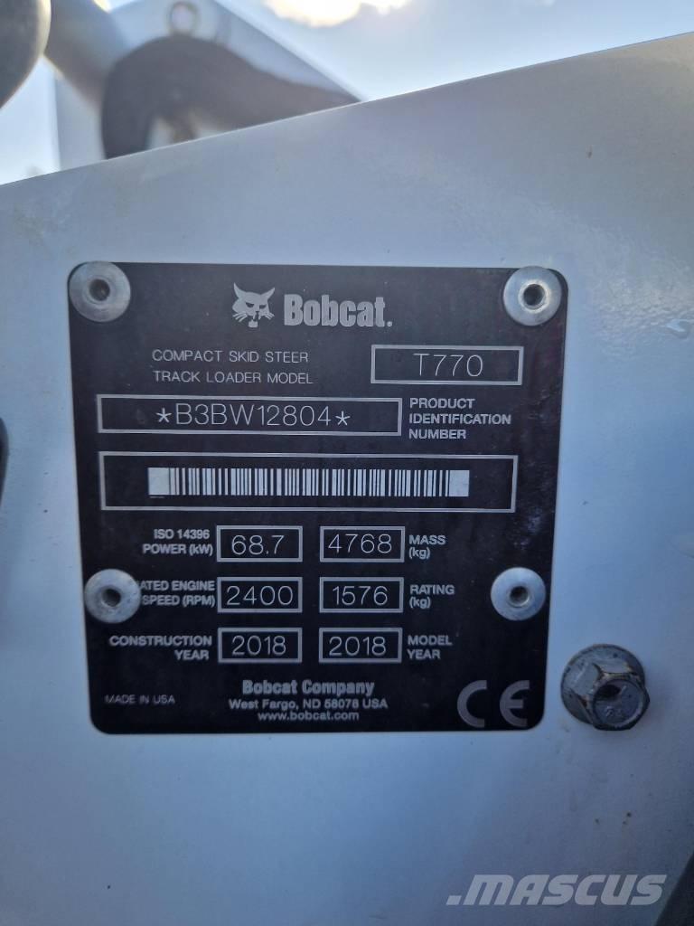Bobcat T 770 Nakladalci goseničarji