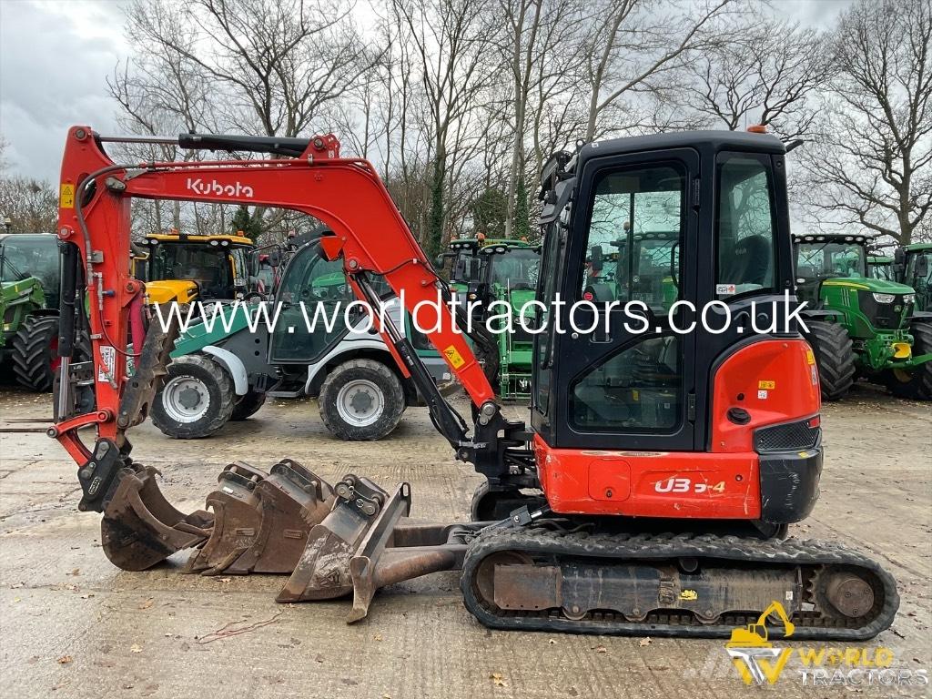 Kubota U 36-4 Mini bagri <7t