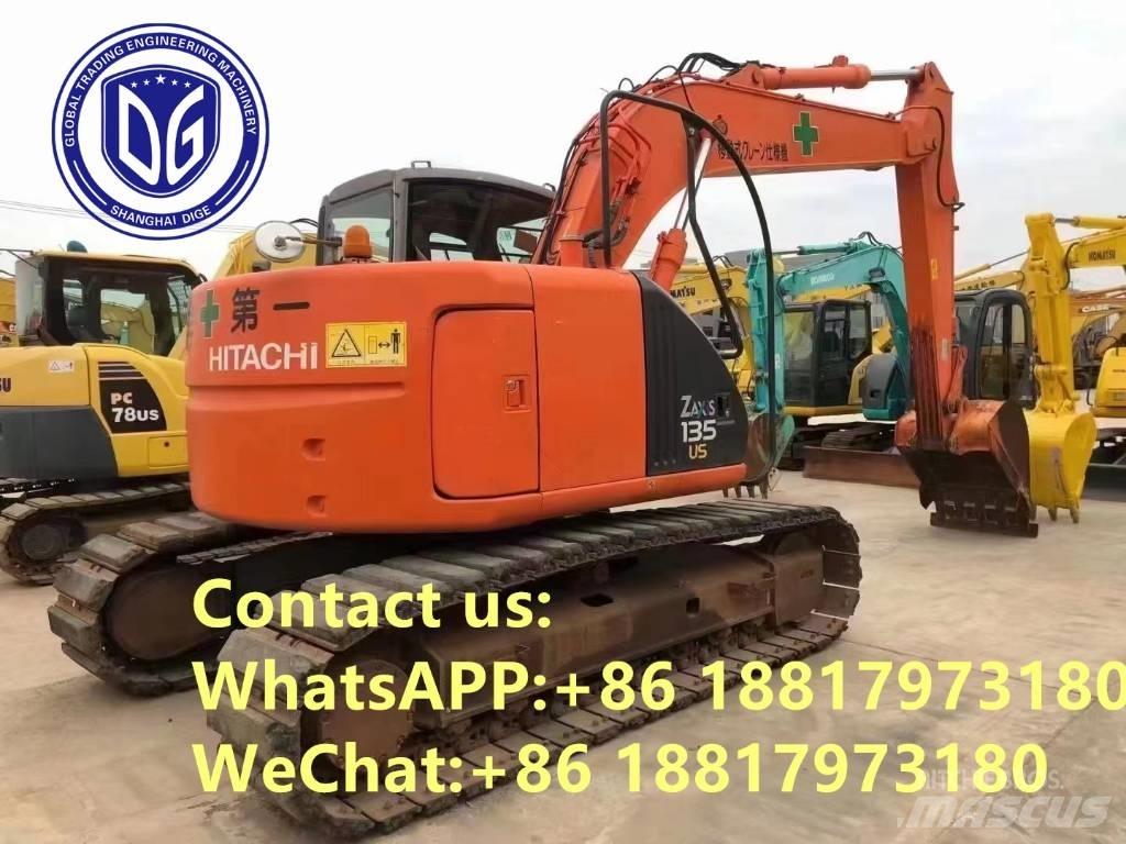Hitachi ZX 135 US Bagri goseničarji