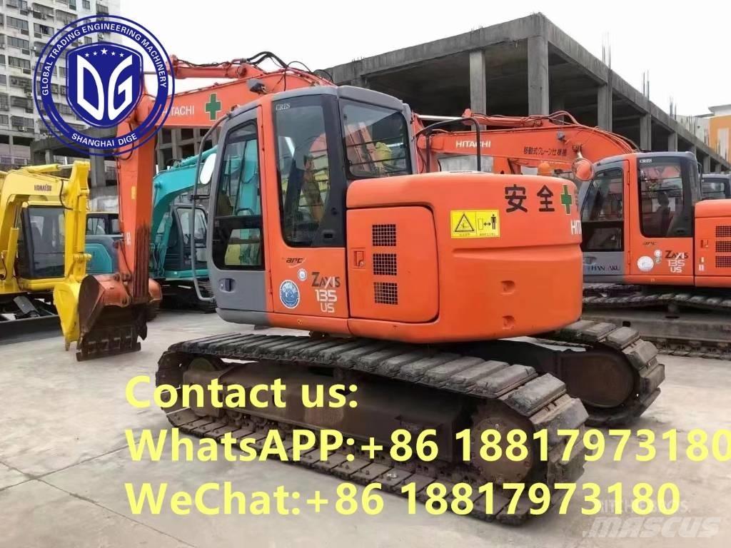Hitachi ZX 135 US Bagri goseničarji