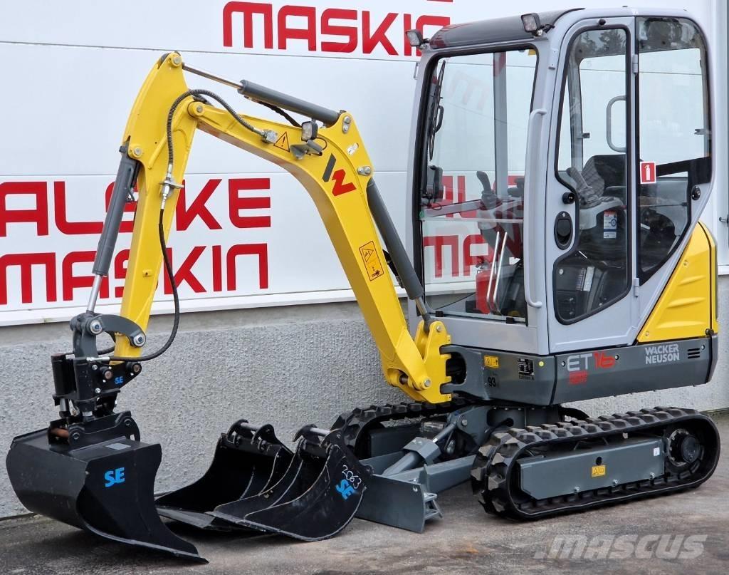 Wacker Neuson ET 16 Mini bagri <7t