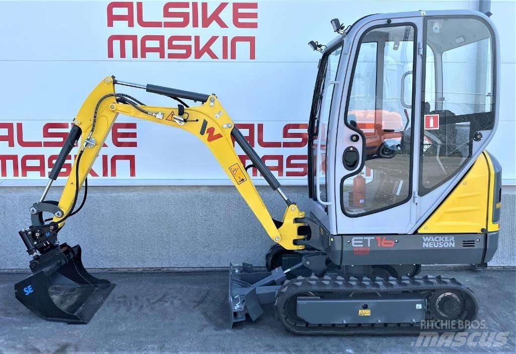 Wacker Neuson ET 16 Mini bagri <7t