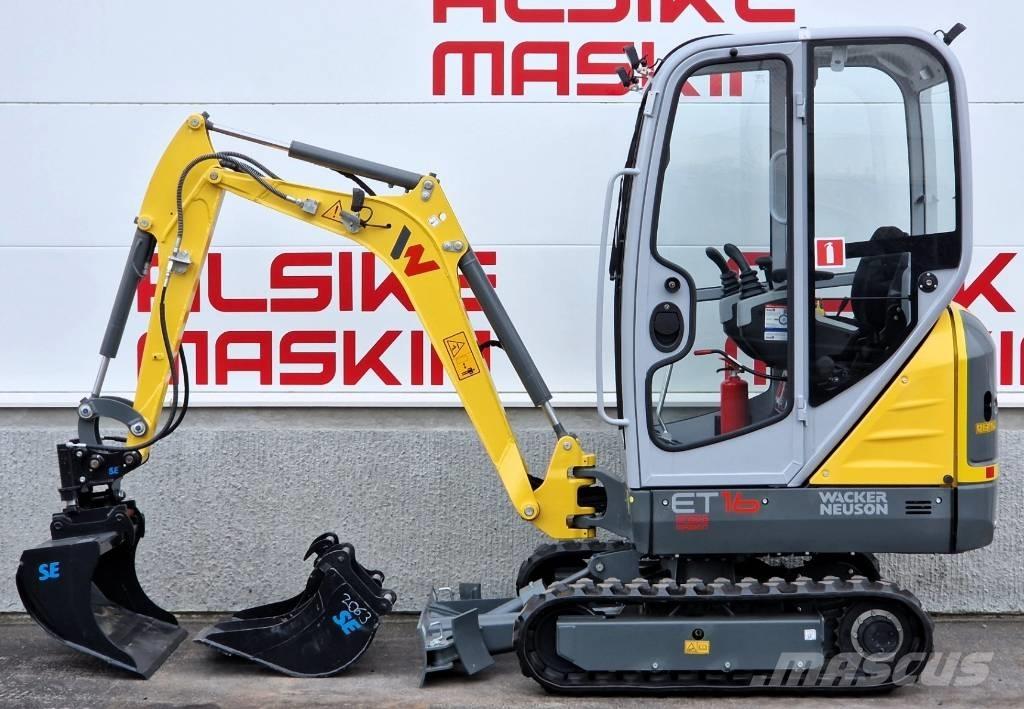 Wacker Neuson ET 16 Mini bagri <7t