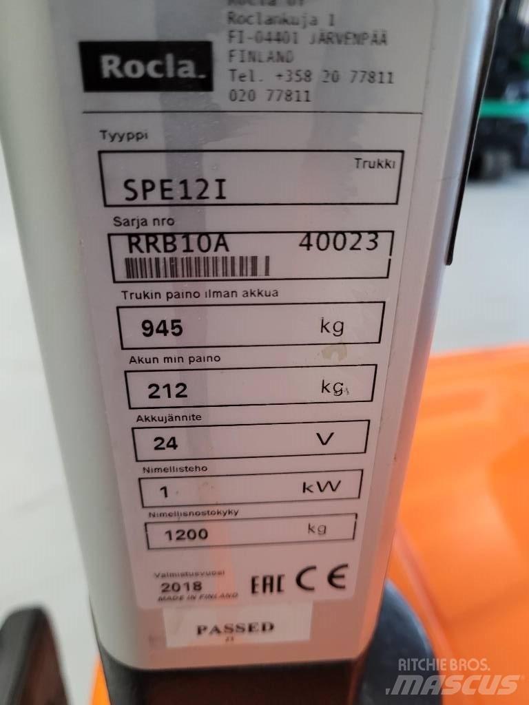Rocla SPE12i Samopogonski ročni viličarji