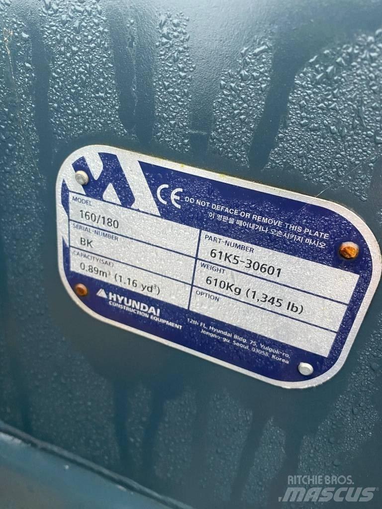 Hyundai 160/180 Žlice
