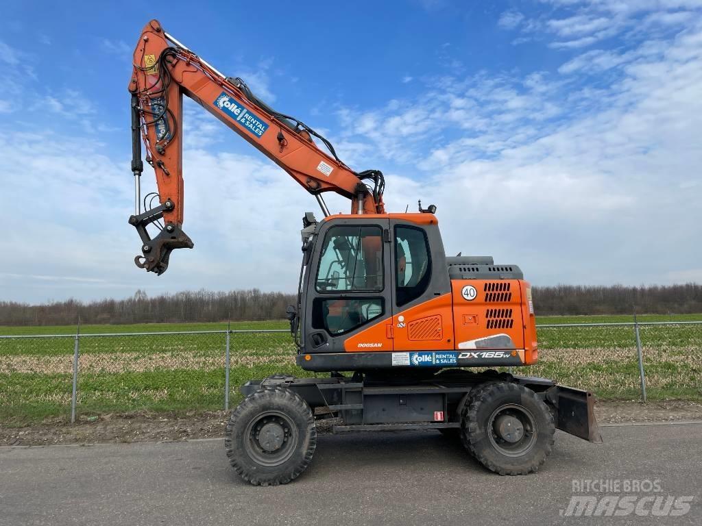 Doosan DX165W-5 Bagri na kolesih