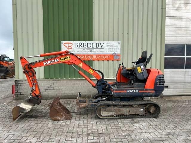 Kubota KX 61-2 Mini bagri <7t