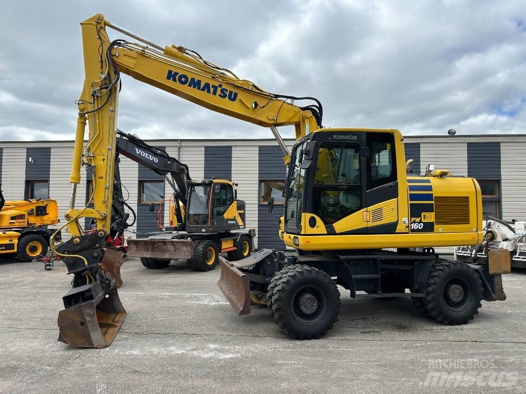 Komatsu PW160-11 Bagri na kolesih