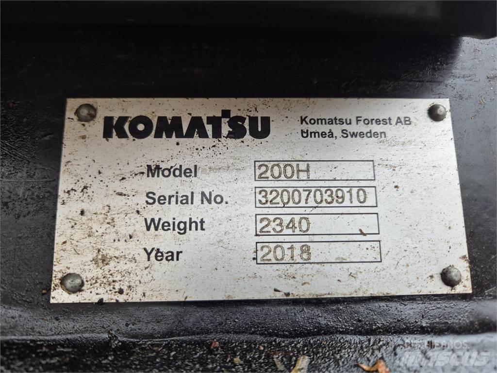 Komatsu 901 XC Harvesterji