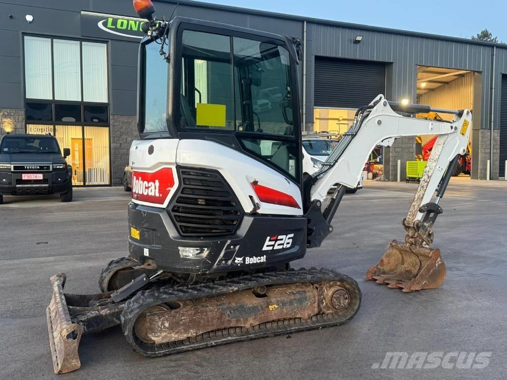 Bobcat E 26 Mini bagri <7t