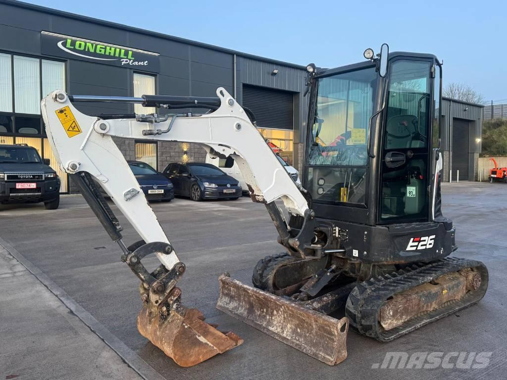 Bobcat E 26 Mini bagri <7t