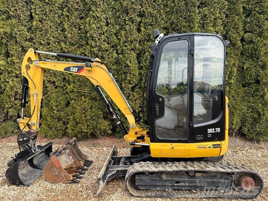 CAT 302.7 D CR Mini bagri <7t