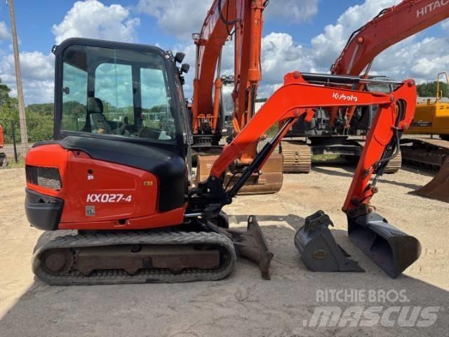 Kubota KX 027 Mini bagri <7t