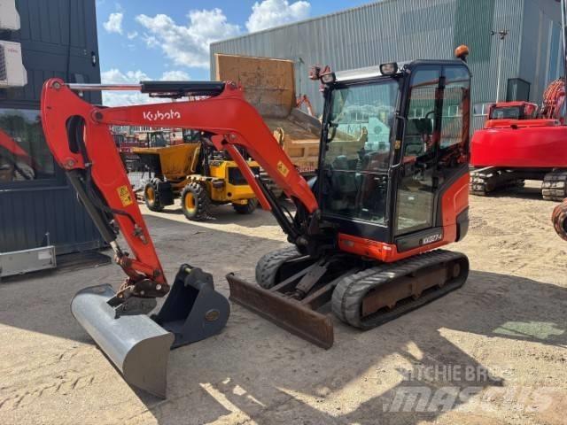 Kubota KX 027 Mini bagri <7t
