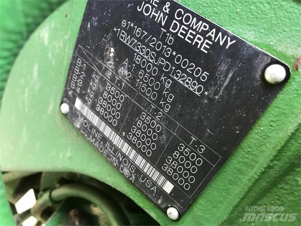 John Deere 7R 330 Traktorji