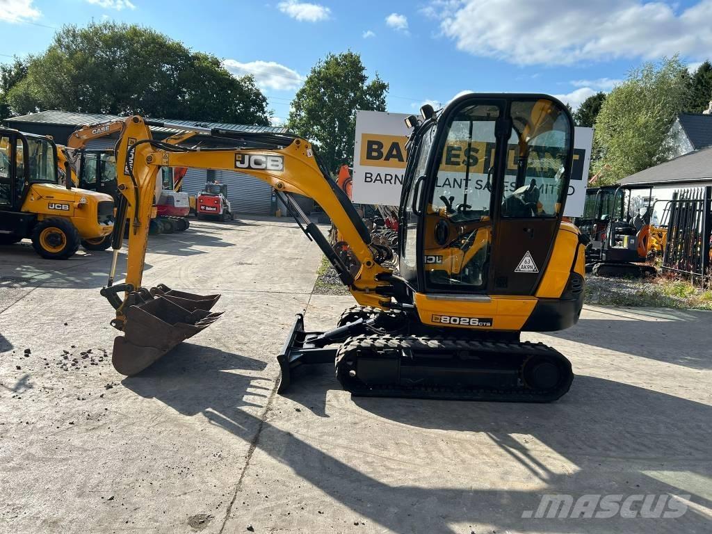 JCB 8026 CTS Mini bagri <7t