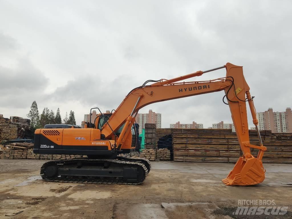 Hyundai R220LC-9S Bagri goseničarji