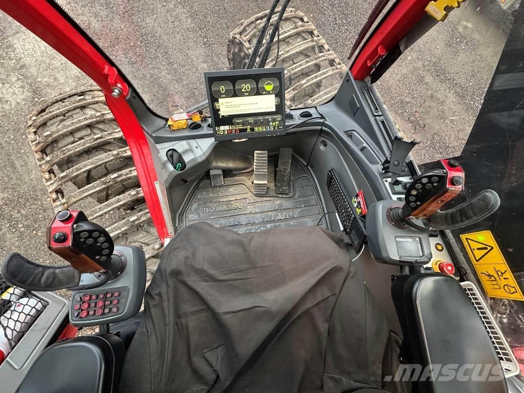 Komatsu 911 Harvesterji