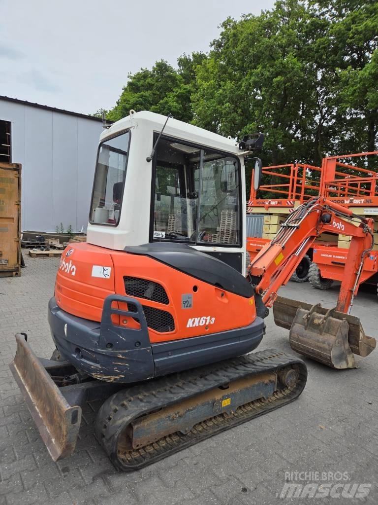 Kubota KX 61-3 Mini bagri <7t