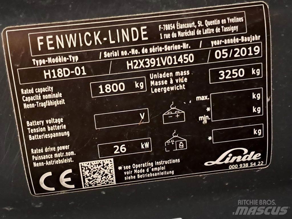 Linde H18D-01 Dizelski viličarji