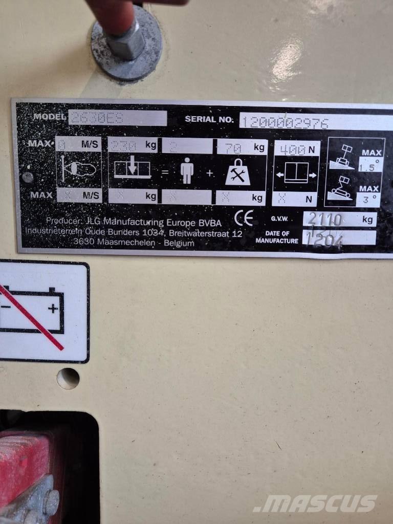 JLG 2630 ES Škarjaste dvižne ploščadi