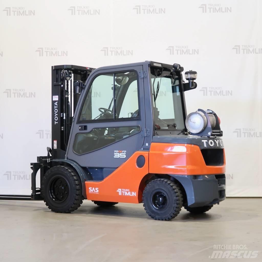 Toyota 02-8FGJF35 Plinski viličarji