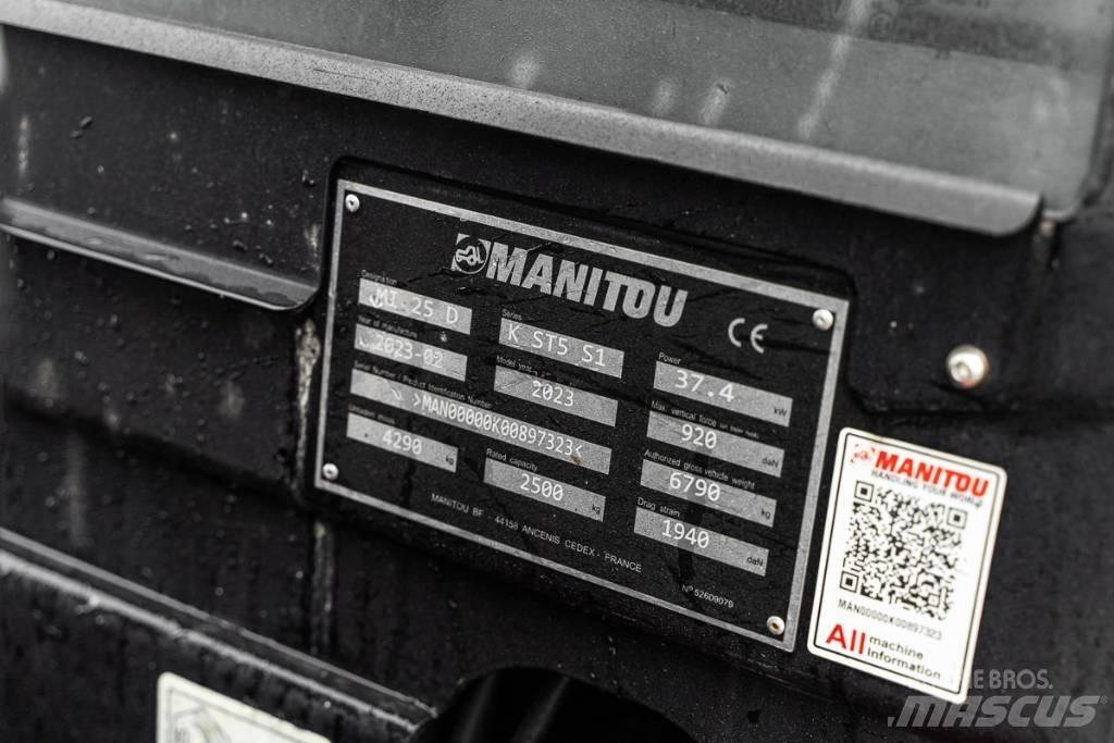 Manitou MI 25 D Dizelski viličarji