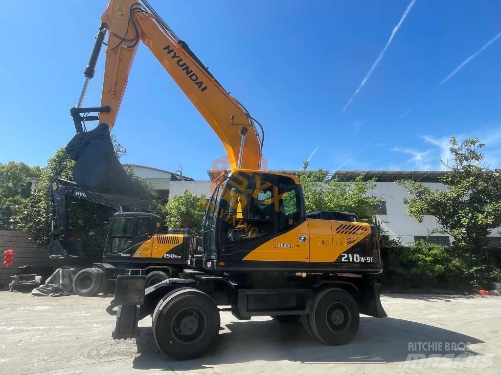Hyundai Robex 210W-9 Bagri na kolesih