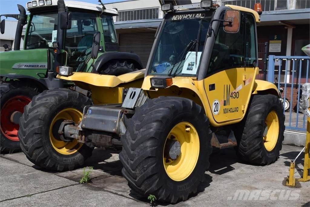 New Holland LM 430 Teleskopske dvižne ploščadi