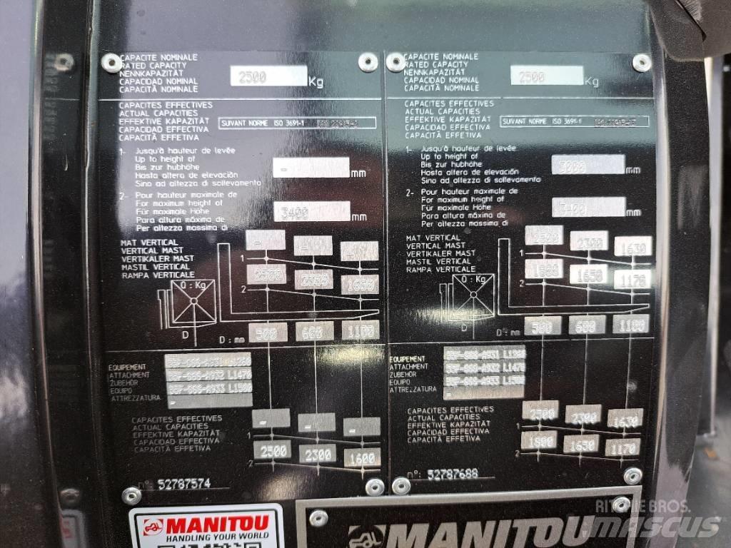 Manitou MC 25-4 Dizelski viličarji