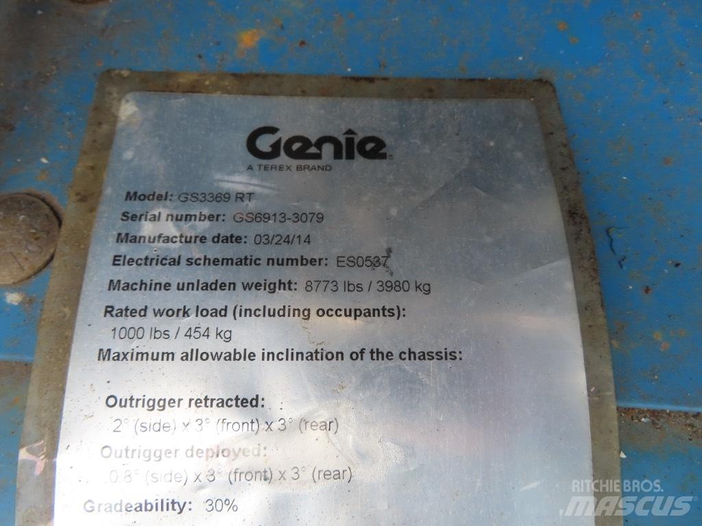 Genie GS 3268 RT Škarjaste dvižne ploščadi