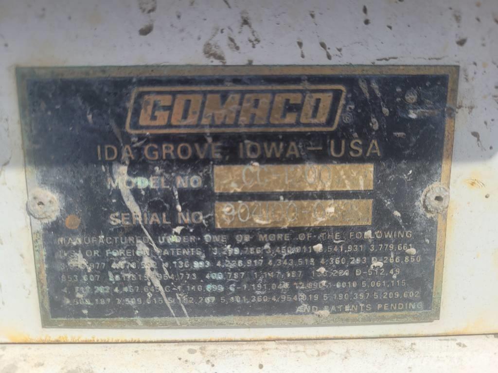 Gomaco CC1200 Pripomočki za betonska dela