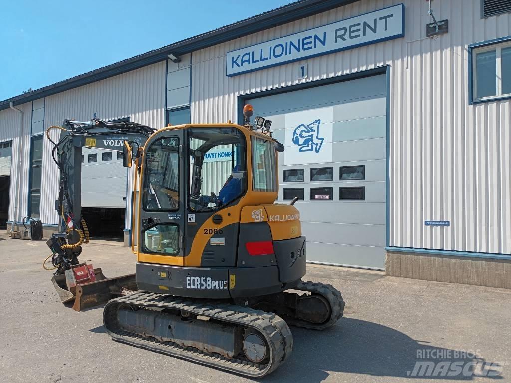 Volvo ECR 58 Mini bagri <7t