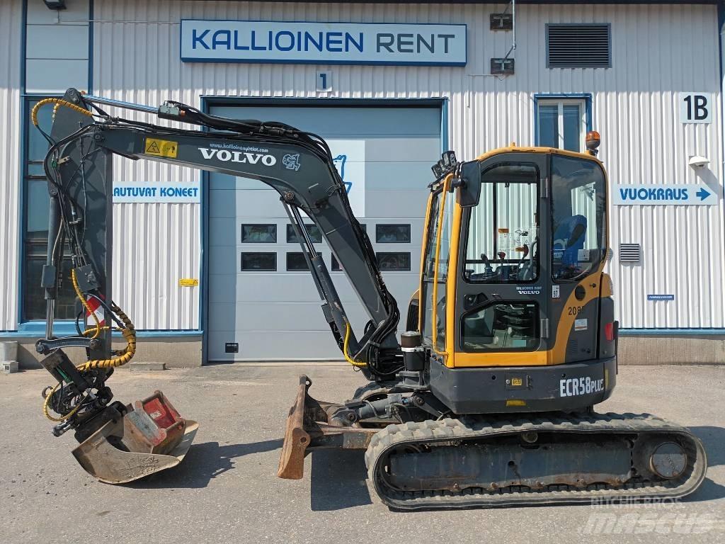 Volvo ECR 58 Mini bagri <7t