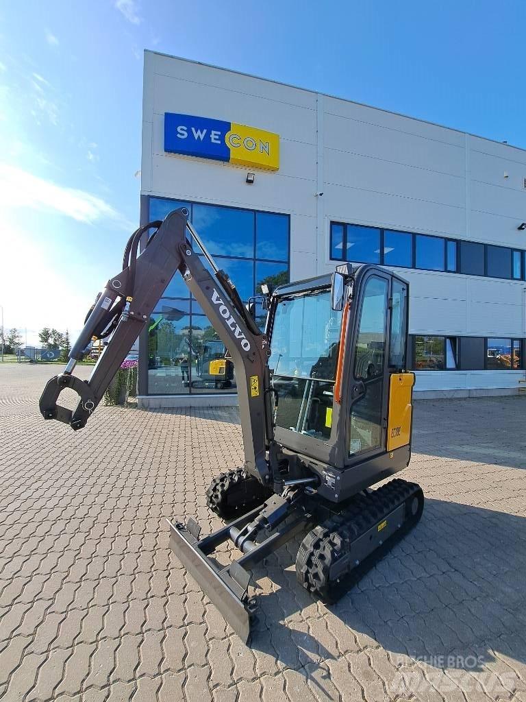 Volvo EC 18 E Mini bagri <7t