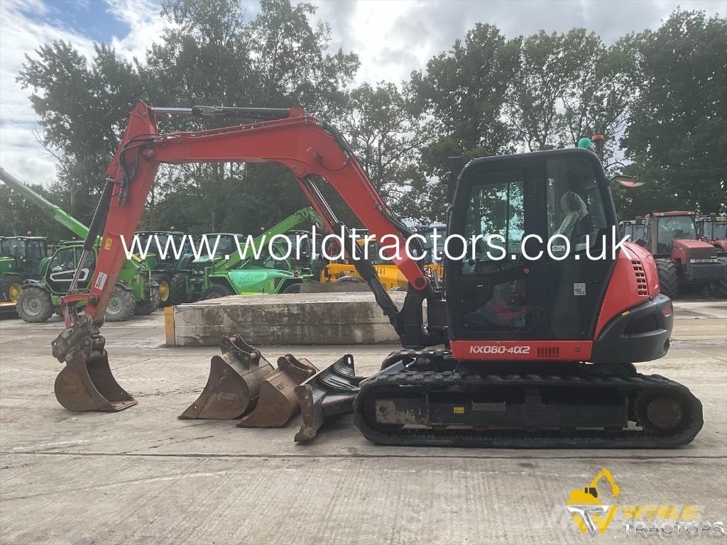 Kubota KX 080-4 Midi bagri 7t – 12t