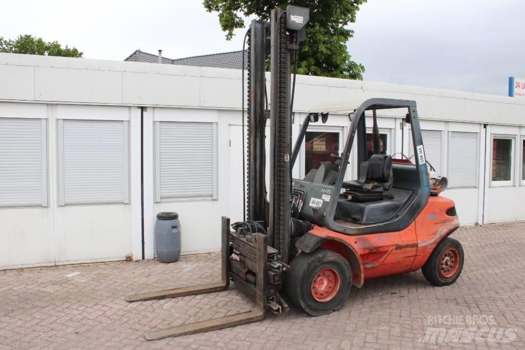 Linde H 45 T-600 Plinski viličarji