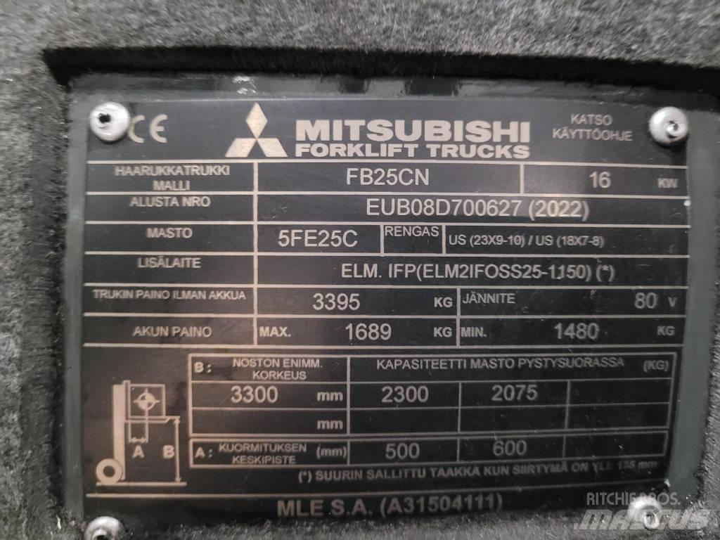 Mitsubishi FB 25 CN Električni viličarji