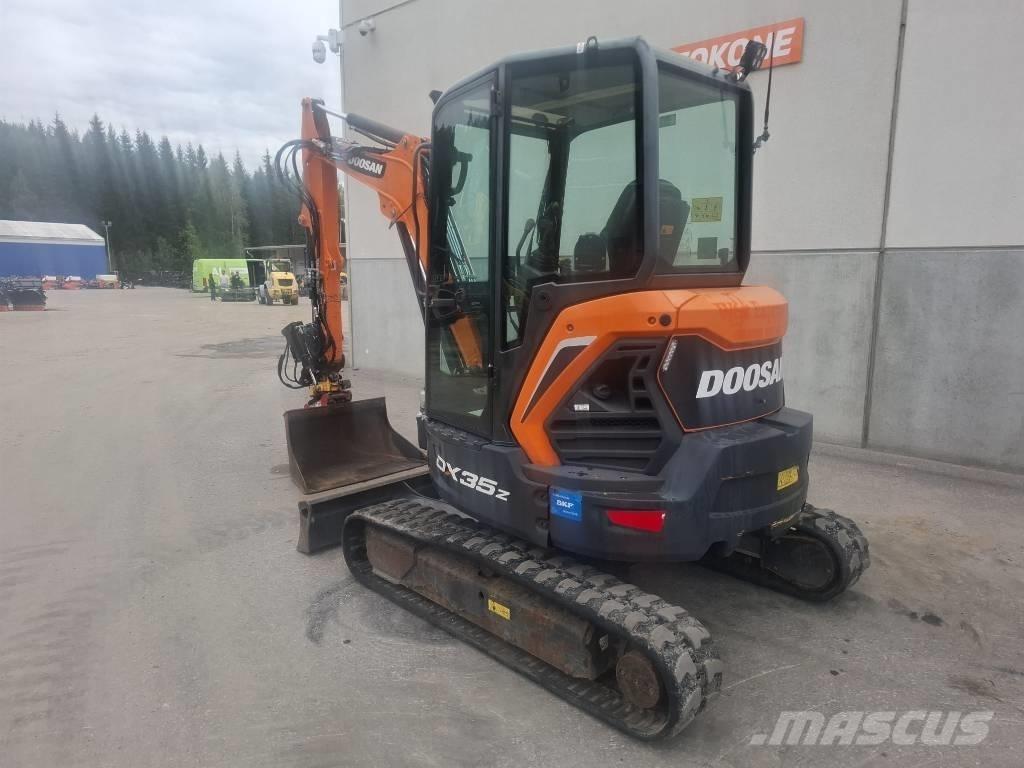 Doosan DX 35 Z Mini bagri <7t
