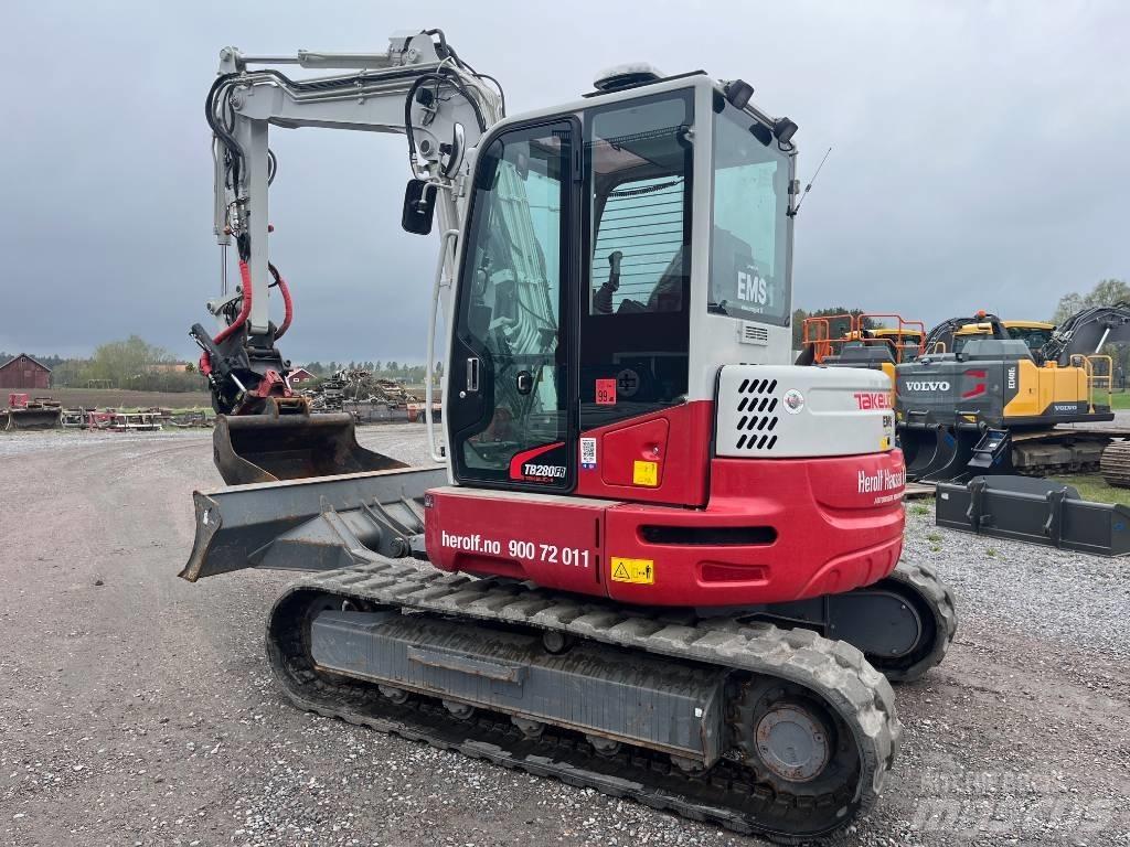 Takeuchi TB 280 FR Midi bagri 7t – 12t