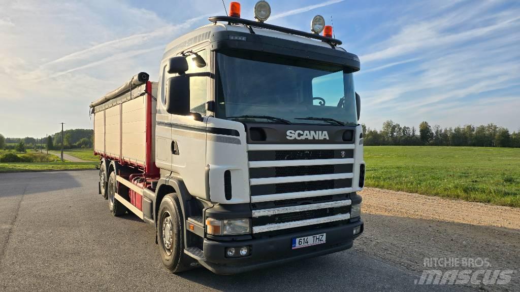 Scania R 124 LB Kiper tovornjaki