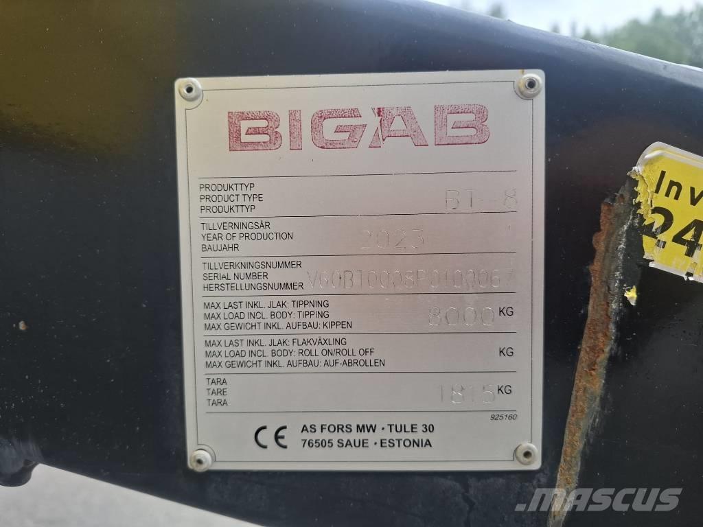 Bigab BT 8 Kiper prikolice