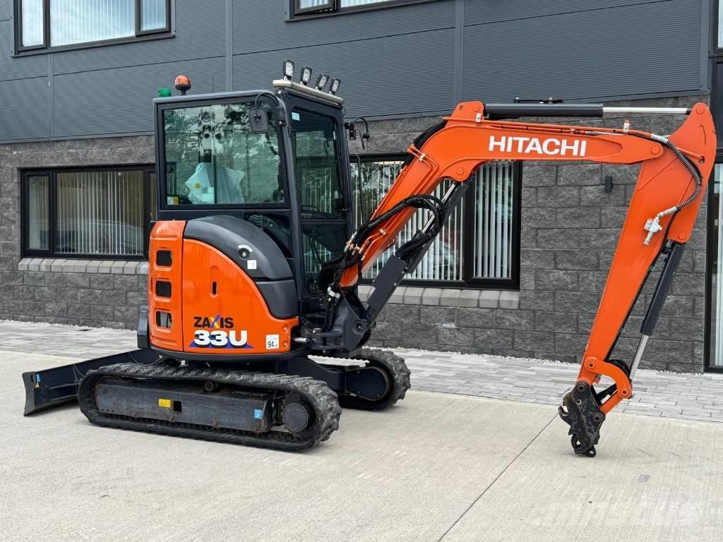 Hitachi ZX 33 U-6CLR Mini bagri <7t
