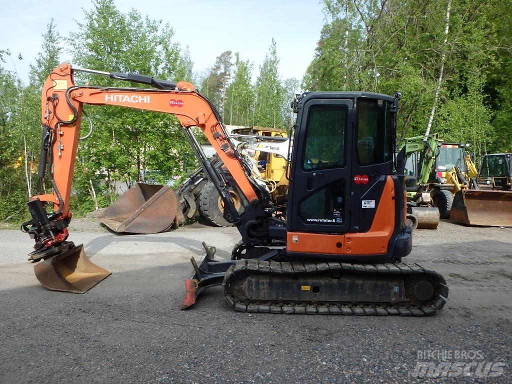 Hitachi ZX 55 U-5 A Mini bagri <7t