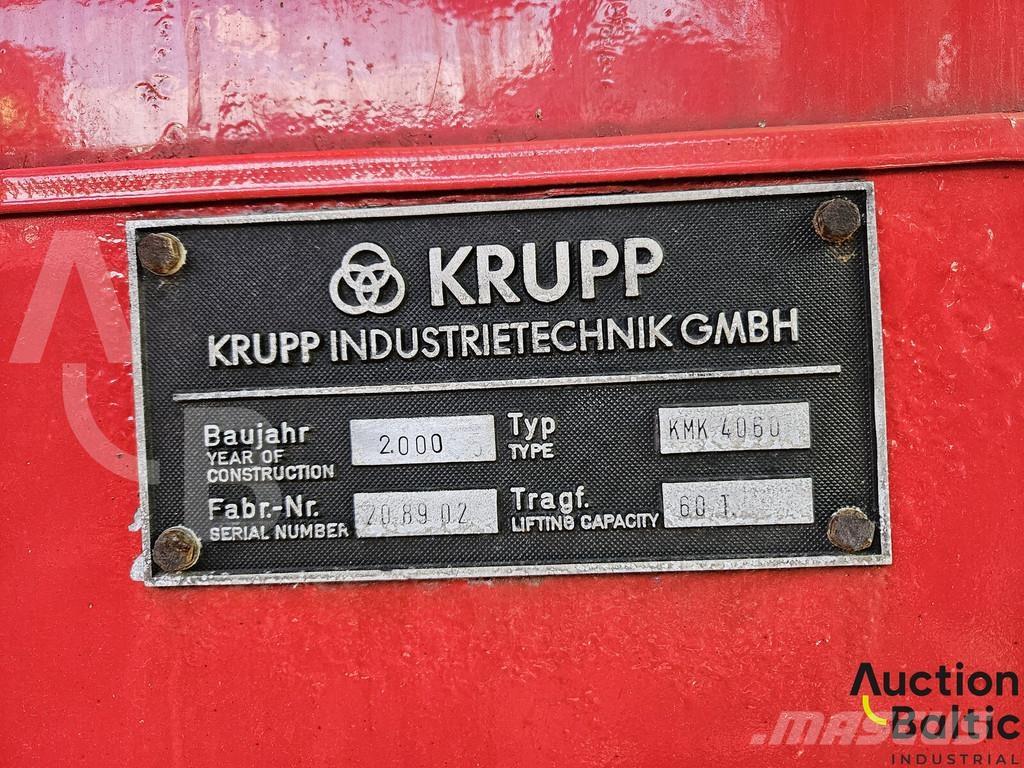 Krupp KMK 4060 Tovornjaki z žerjavom