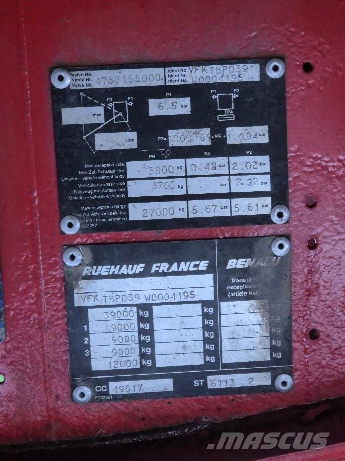 Fruehauf 39T Druge prikolice