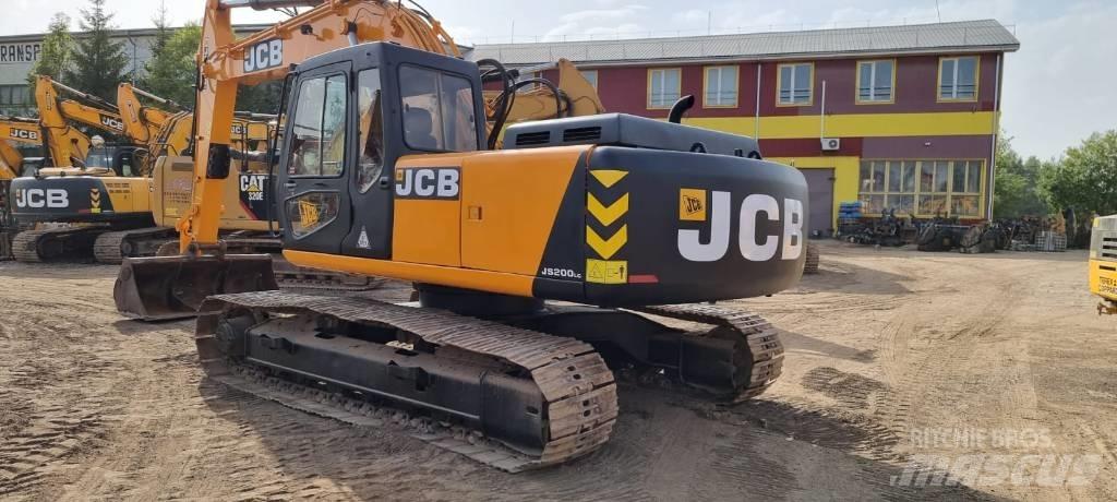 JCB JS 200 LC Bagri goseničarji