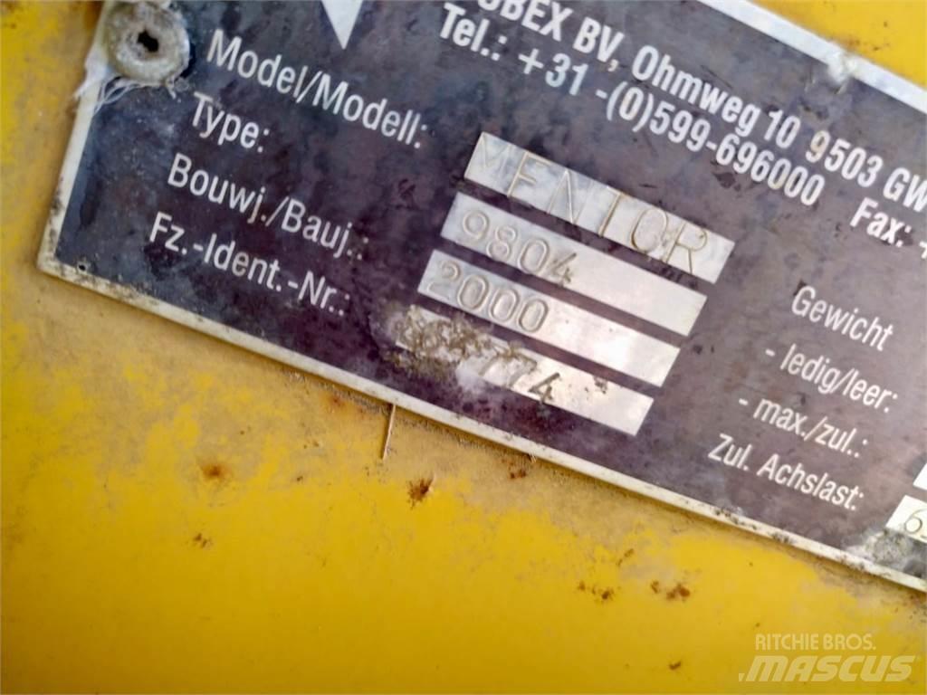 Dubex Mentor 9804 Vlečne škropilnice